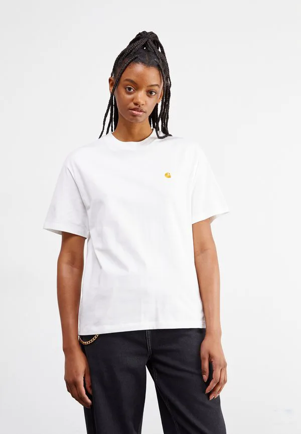 

Базовая футболка chase Carhartt Wip, White, Белый, Базовая футболка chase Carhartt Wip, White