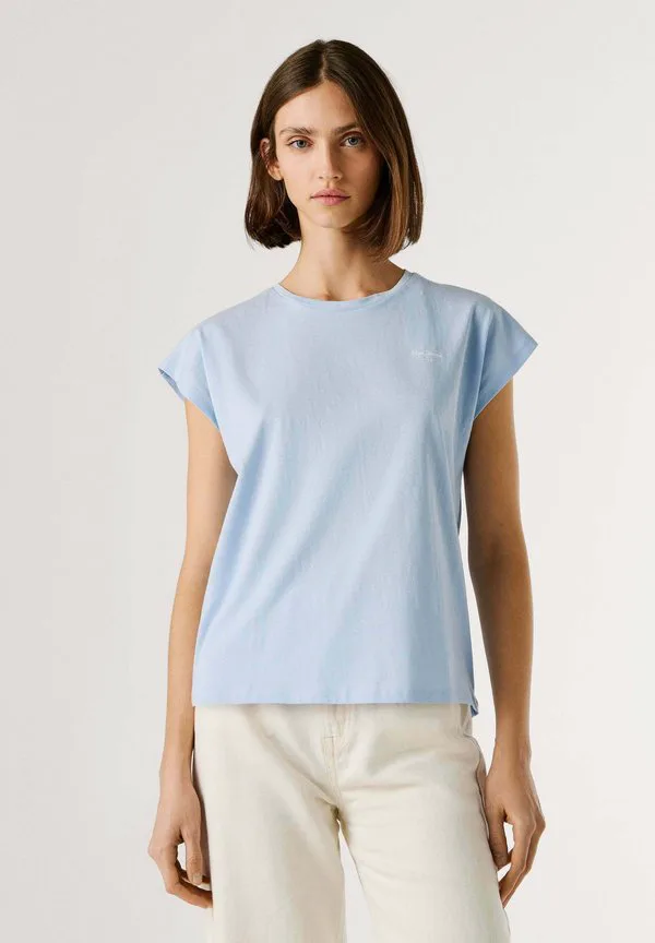 

Базовая футболка bloom Pepe Jeans, Oxford Blue, Синий, Базовая футболка bloom Pepe Jeans, Oxford Blue