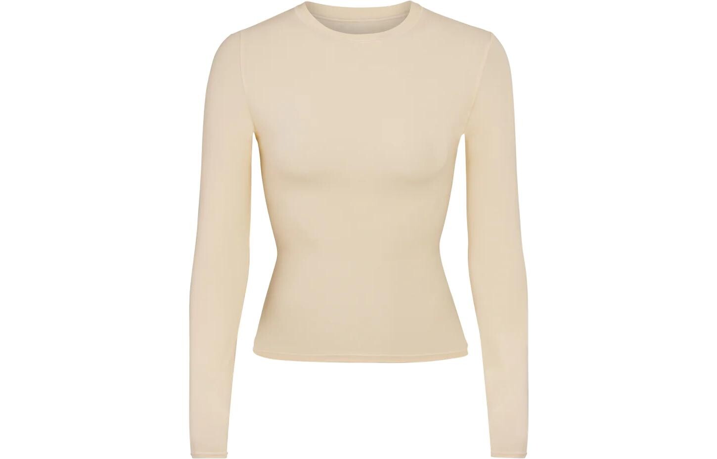 

Футболка женская песочная Skims