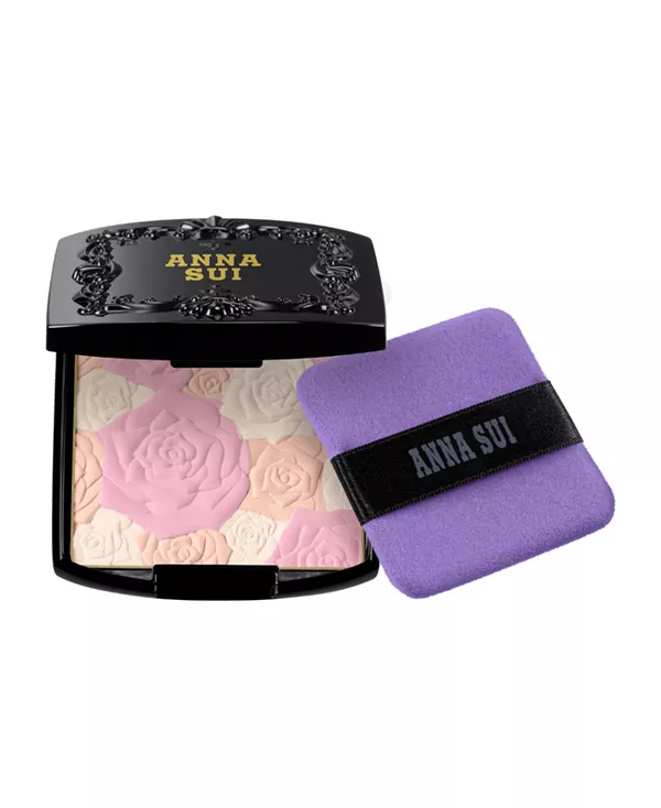 Розовая прессованная пудра 300 Anna Sui, pink 300