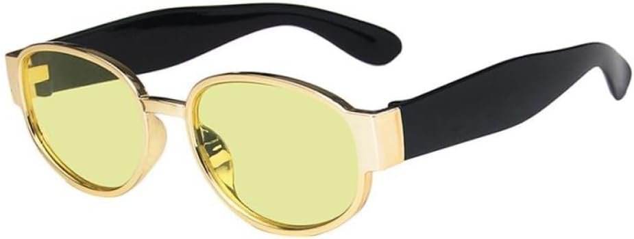 

Популярные модные маленькие прямоугольные женские солнцезащитные очки класса люкс в винтажном панк-стиле для мужчин, солнцезащитные очки с защитой от УФ-излучения UV400 WQFFQWK, 6