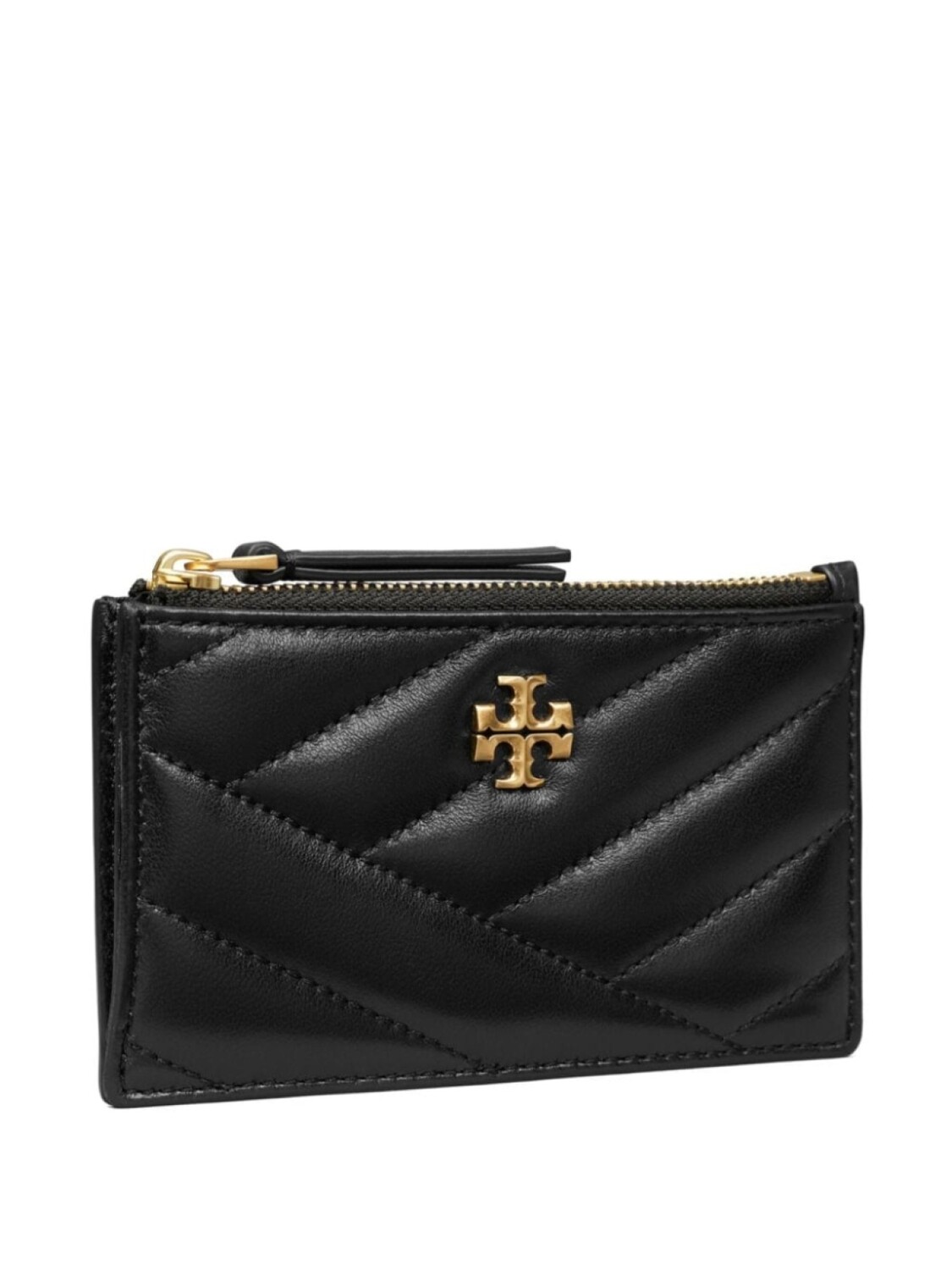 

Tory Burch держатель карты Кира шеврон, черный