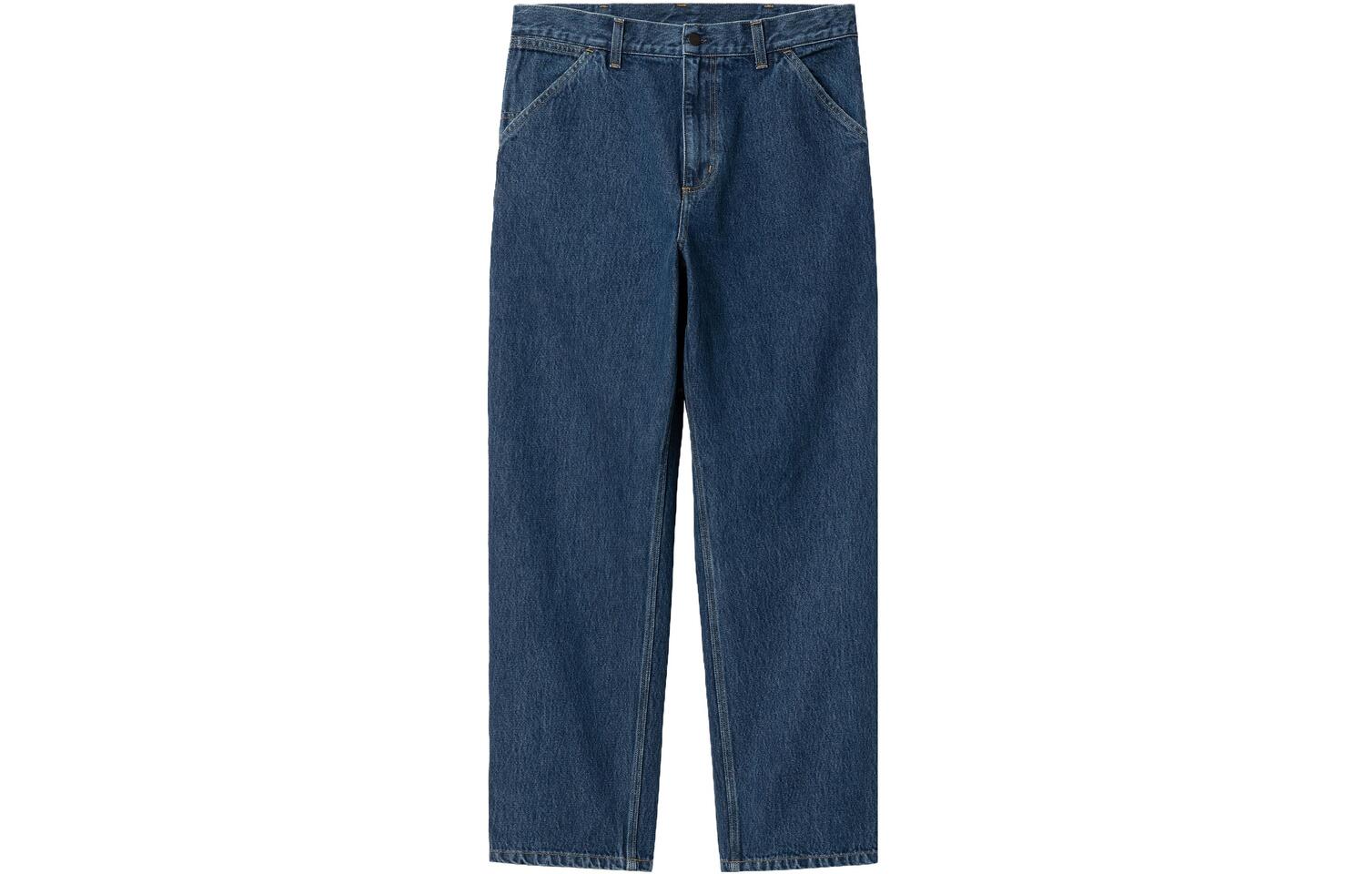 

Джинсы с одной накладкой на колене Carhartt WIP, синий