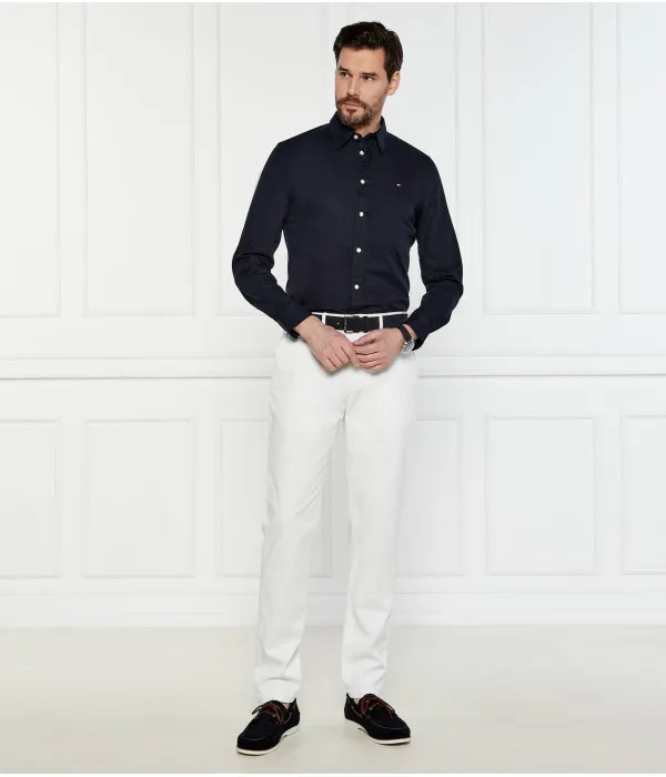 Футболка Flex Slim fit Tommy Hilfiger, синий — фото 2