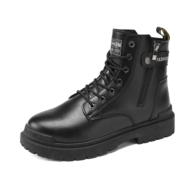 

KUPE Высокие ботинки Dr Martens мужские черные, цвет Black