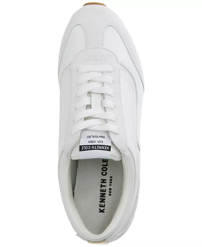 Женские кроссовки Alma с шнуровкой Kenneth Cole New York, белый — фото 4