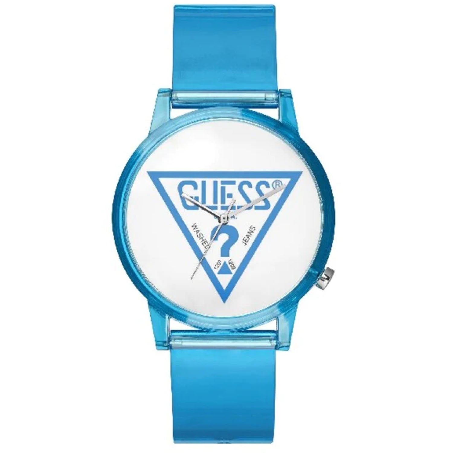 

Guess женские классические часы с белым циферблатом