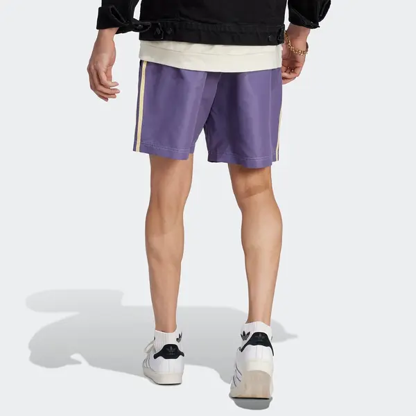 Шорты оригиналы наслаждаются летними шортами Adidas, фиолетовый — фото 3