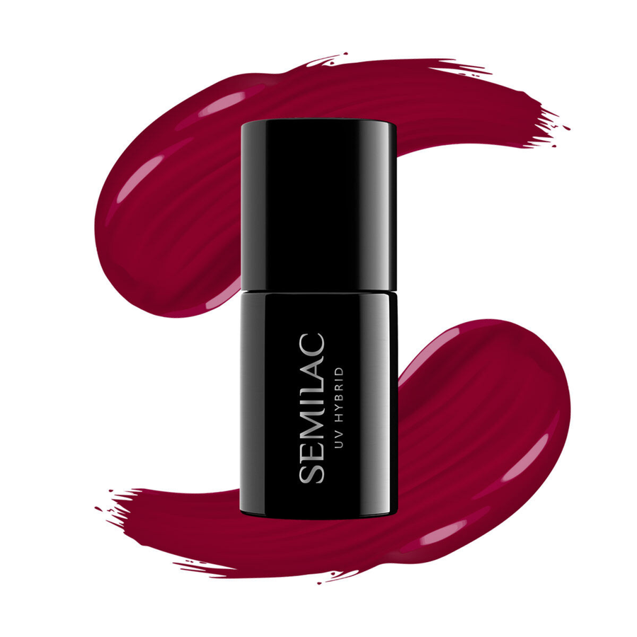 

УФ-лак для ногтей Semilac 071 UV Nagellack Deep Red