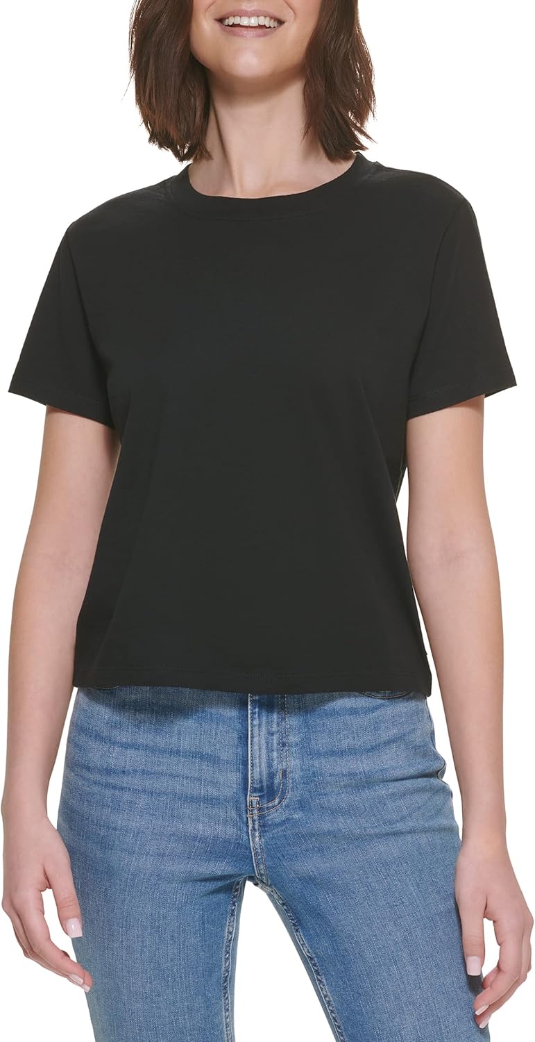 

Женская футболка Calvin Klein Enzyme Wash, Black