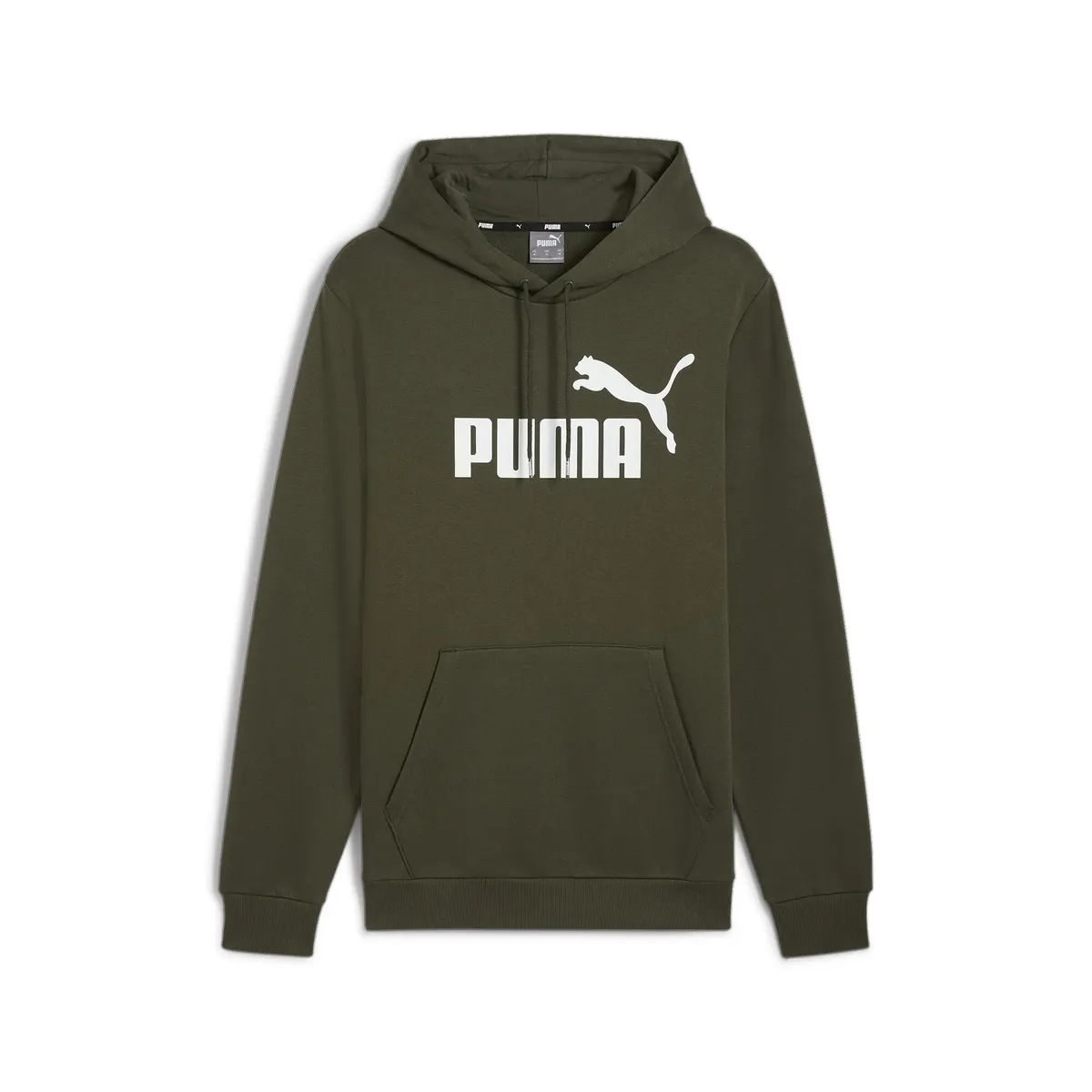 

Толстовка PUMA "Essentials Big Logo Hoodie Men", зеленый