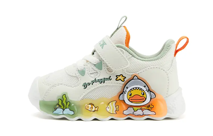 

B.Duck Желтые утиные антиударные и дышащие повседневные ботинки kids'