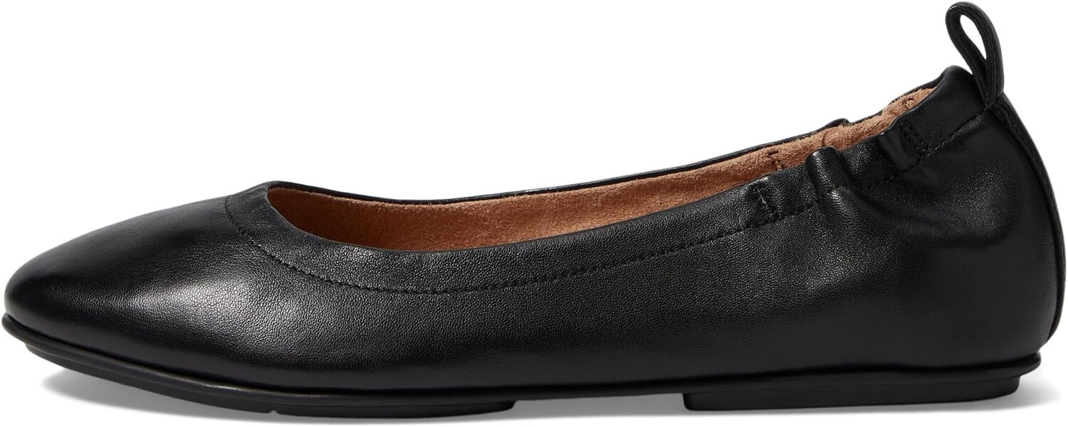 Туфли на плоской подошве FitFlop Allegro Ballerina Flat, черный — фото 4