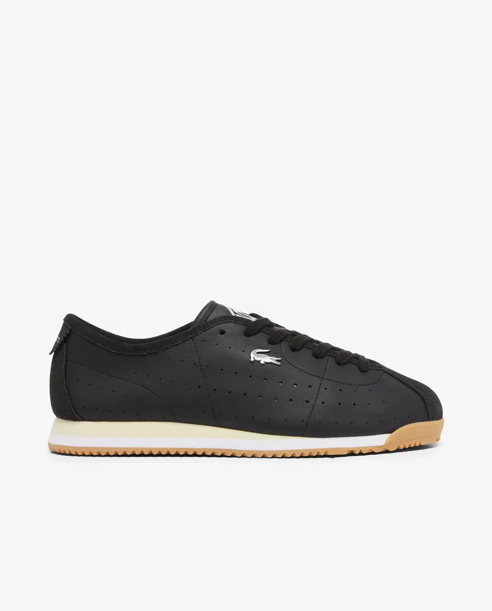 

Мужские кожаные кроссовки Club-Low Lacoste, чёрный
