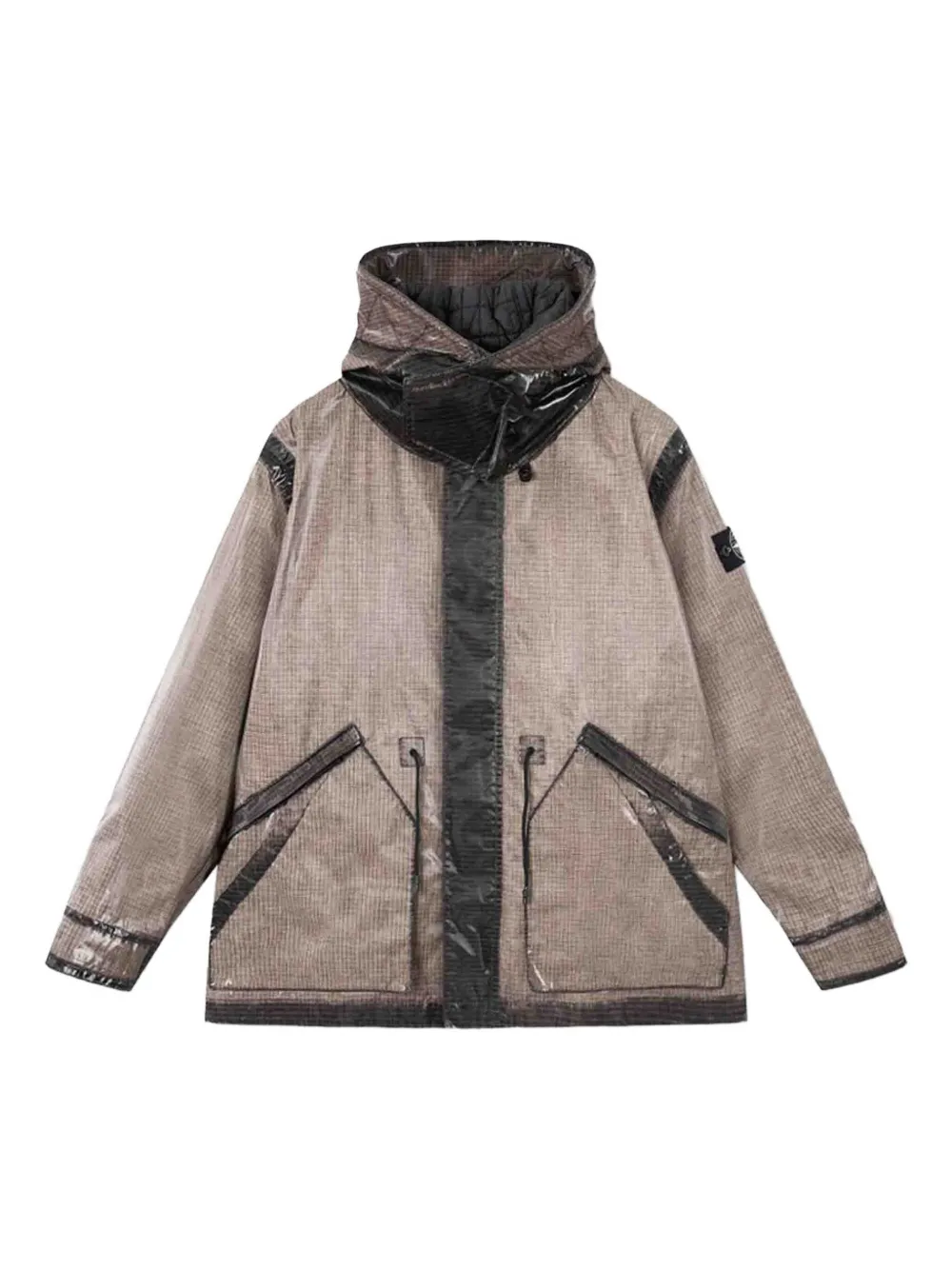 

Парка с капюшоном "Prismatic" Stone Island, коричневый
