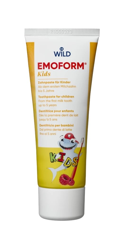 

Зубная паста Emoform Actifluor Kids для детей 75 мл малина 0-5 без SLS, , E101377, [цвет] Inny producent