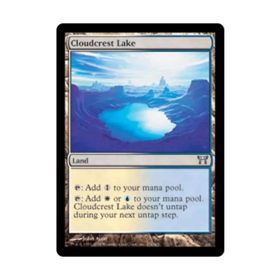 

CCG Озеро Клаудкрест (U), MTG - Champions of Kamigawa