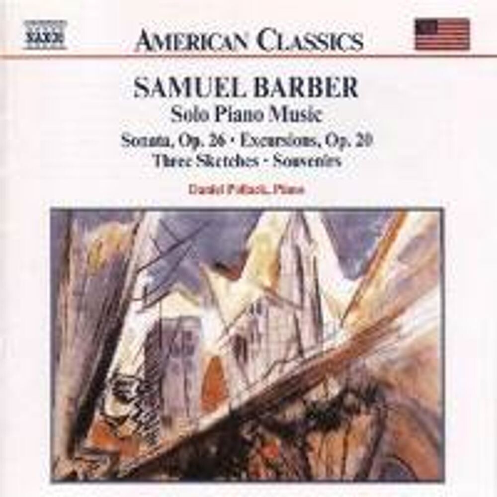

Диск CD Barber: Solo Piano Music - Samuel Barber, Daniel Pollack