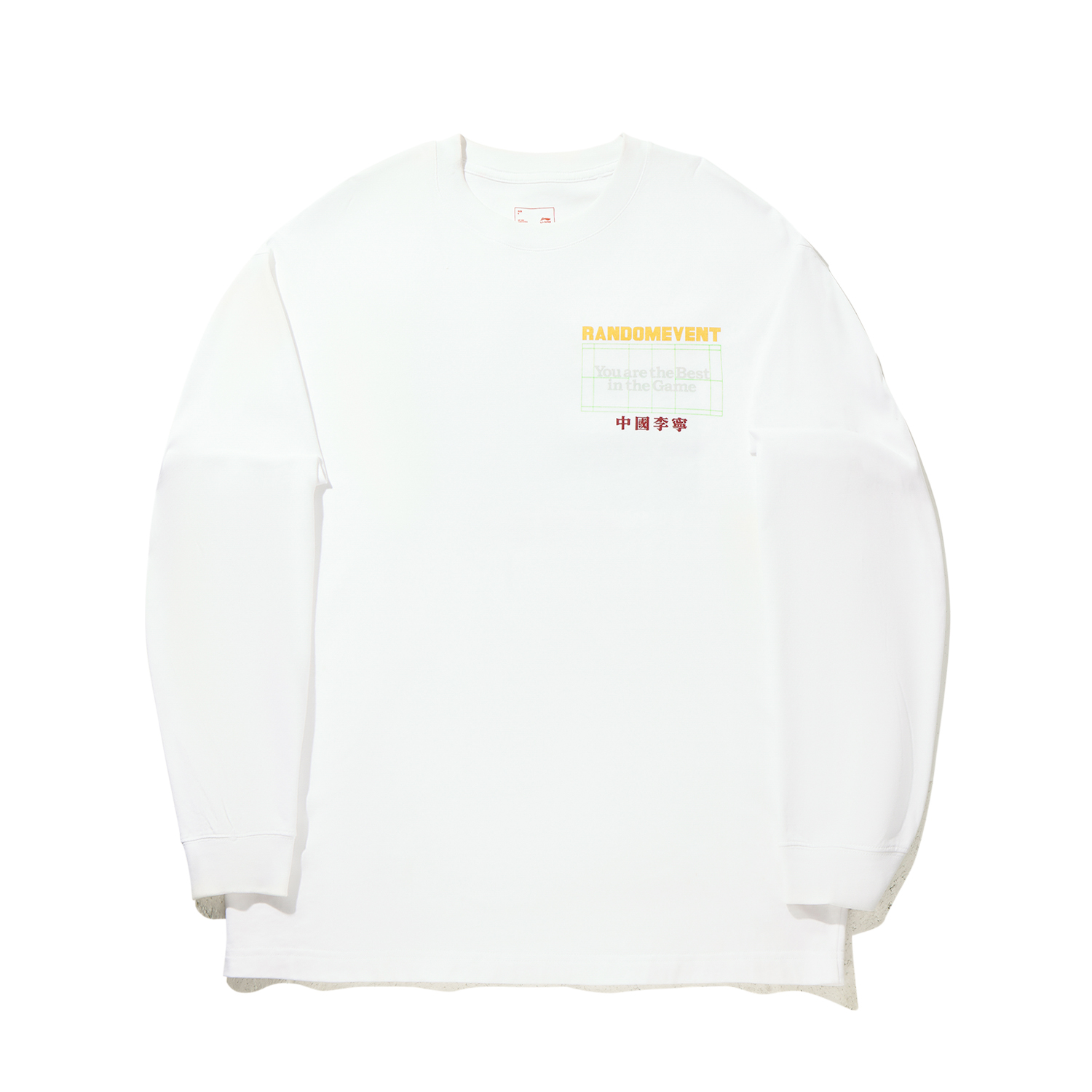 

LiNing Футболка мужская белая, Белый, LiNing Футболка мужская белая