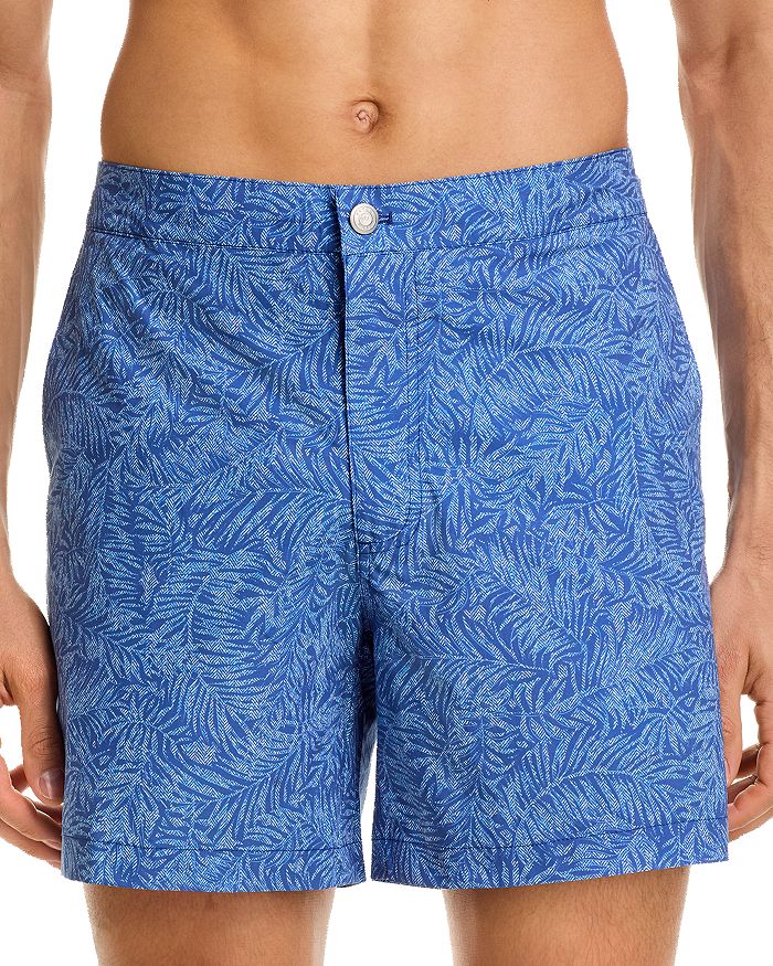 

Купальные шорты Crown Crafted Santa Barbara Palms, 15 см Peter Millar, синий