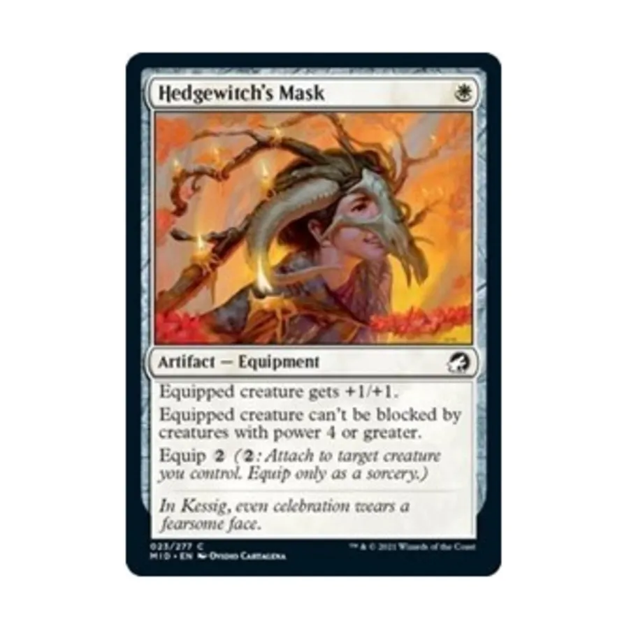 

CCG Маска Ежичной Ведьмы (С), MTG - Innistrad - Midnight Hunt