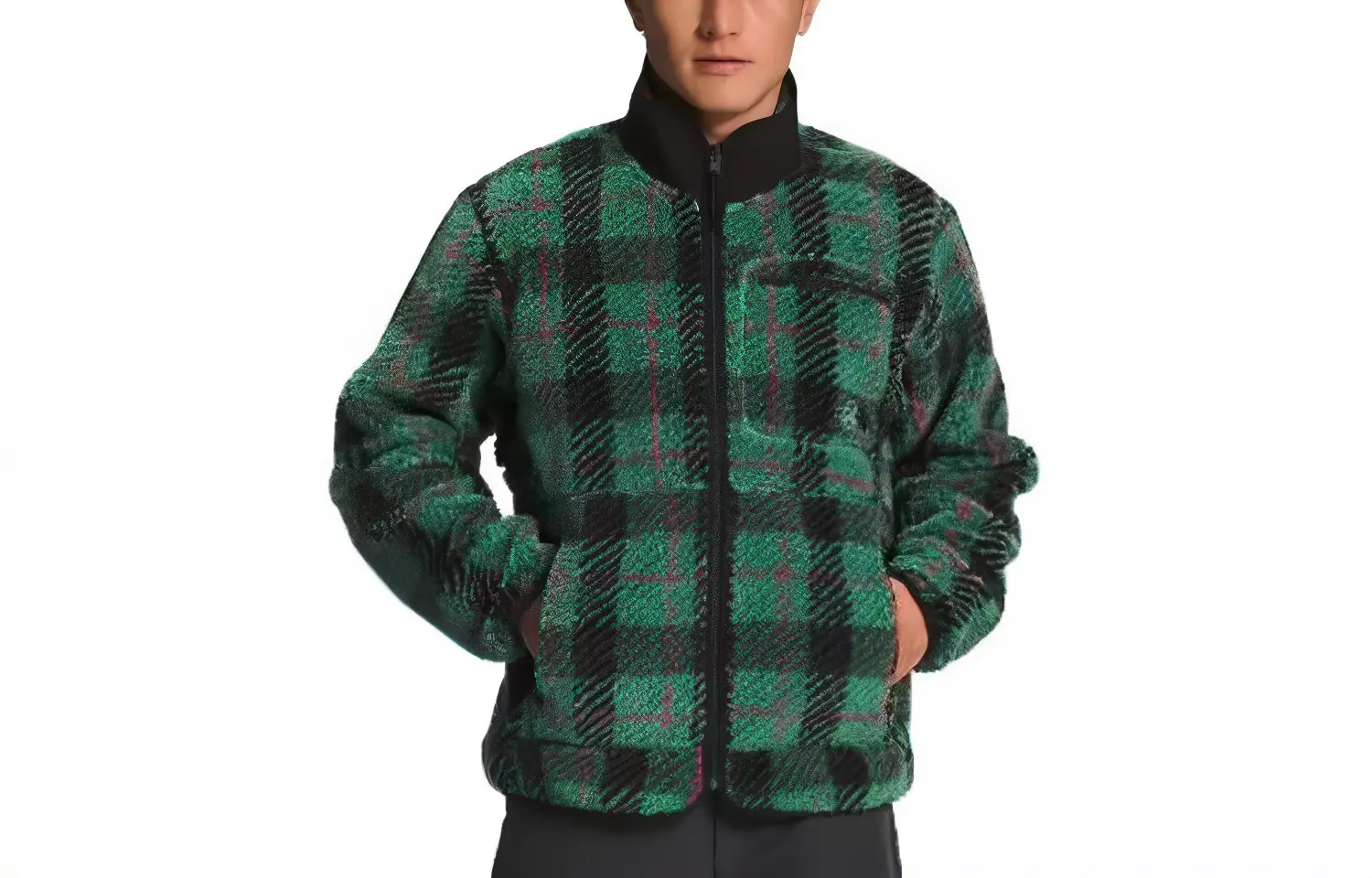 

Куртка мужская зеленая The North Face, зеленый