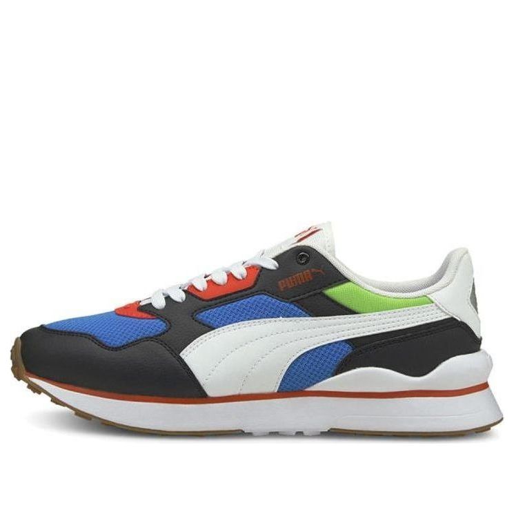 

Спортивные кроссовки PUMA R78 Futr Low-Top Running Shoes Black/White/Blue, синий