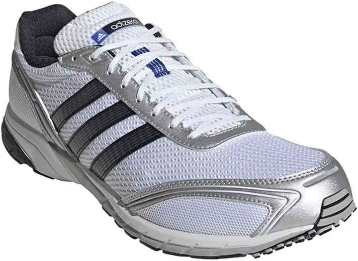 Мужские кроссовки Adidas Adizero Adios OG на шнуровке, повседневные - белые, белый — фото 2