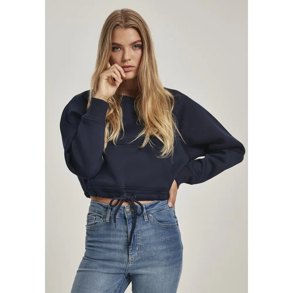 

Футболка Urban Classics Oversized Raglan Crew, синий