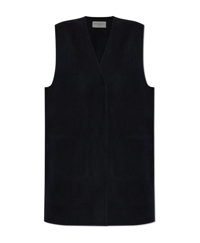 

Шерстяной жилет Риз Officine Gãnãrale, синий