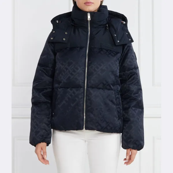 

Жаккардовая куртка стандартного кроя Amd New York HDD Tommy Hilfiger, синий