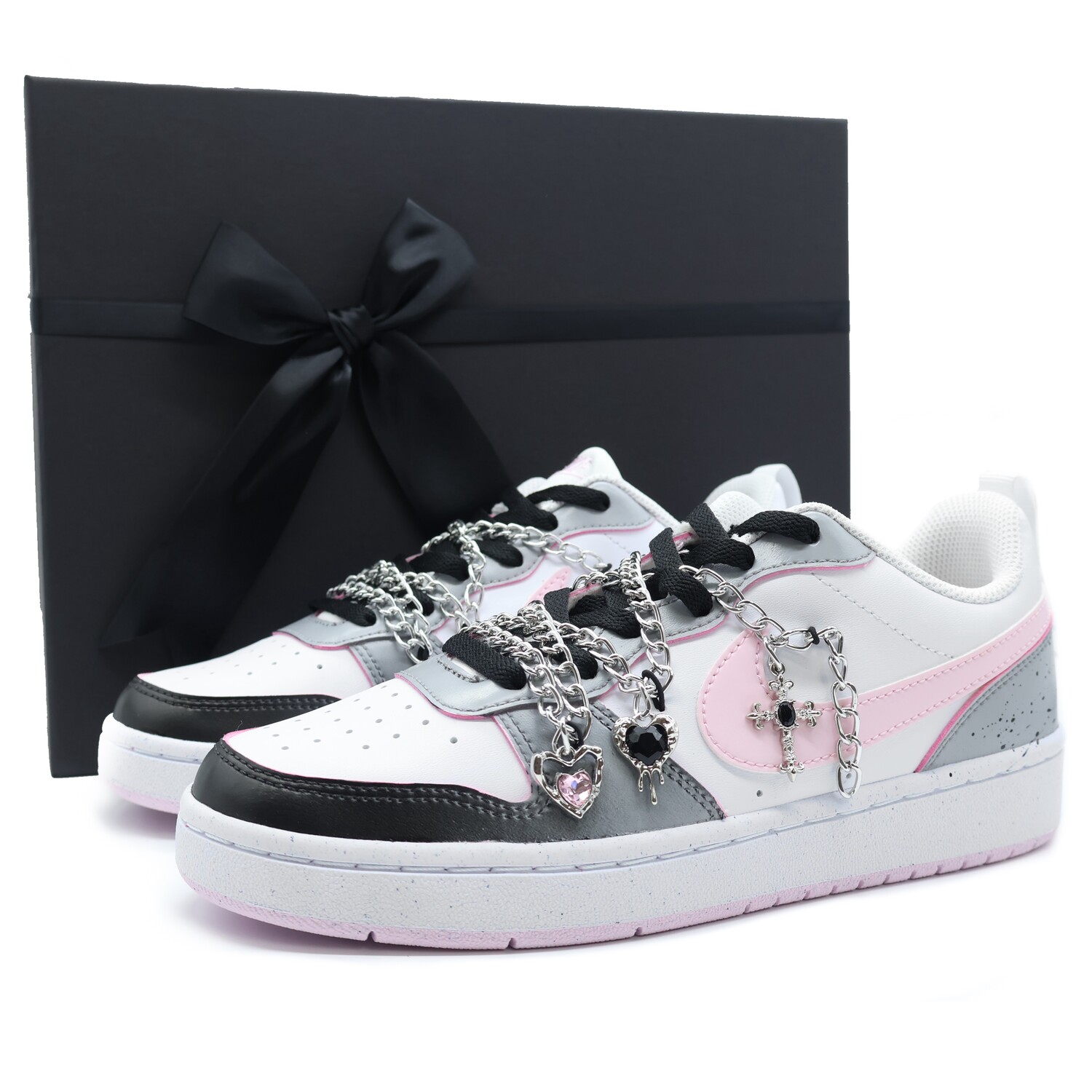 

Женские кроссовки для скейтбординга Nike Court Borough Low, Light Gray