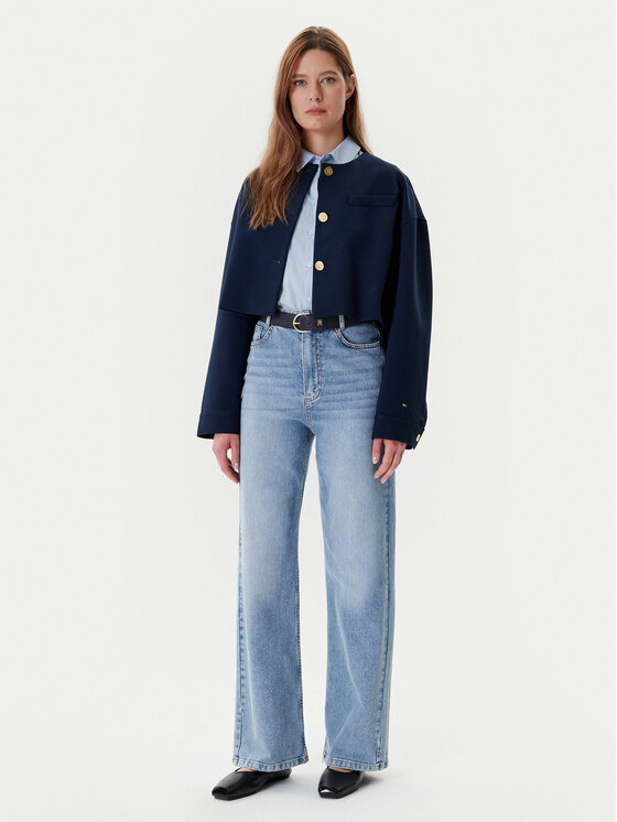 Куртка свободного кроя WW0WW46519 Tommy Hilfiger, синий — фото 2