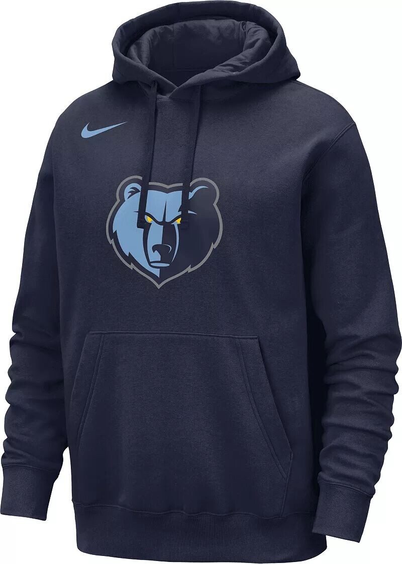 

Мужская темно-синяя худи с логотипом Nike Memphis Grizzlies
