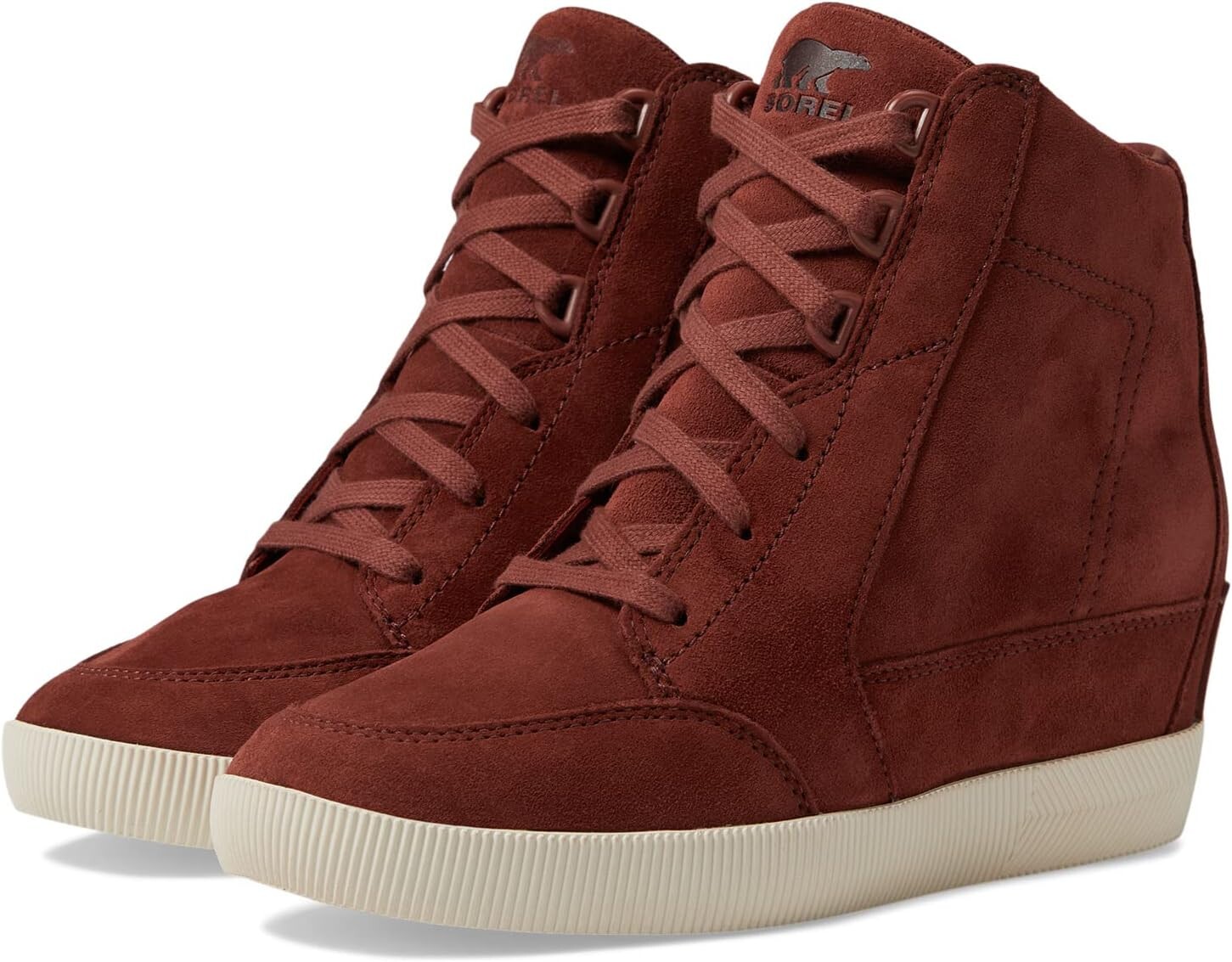 

Кроссовки SOREL Out N AboutWedge II, цвет Spice/Chalk