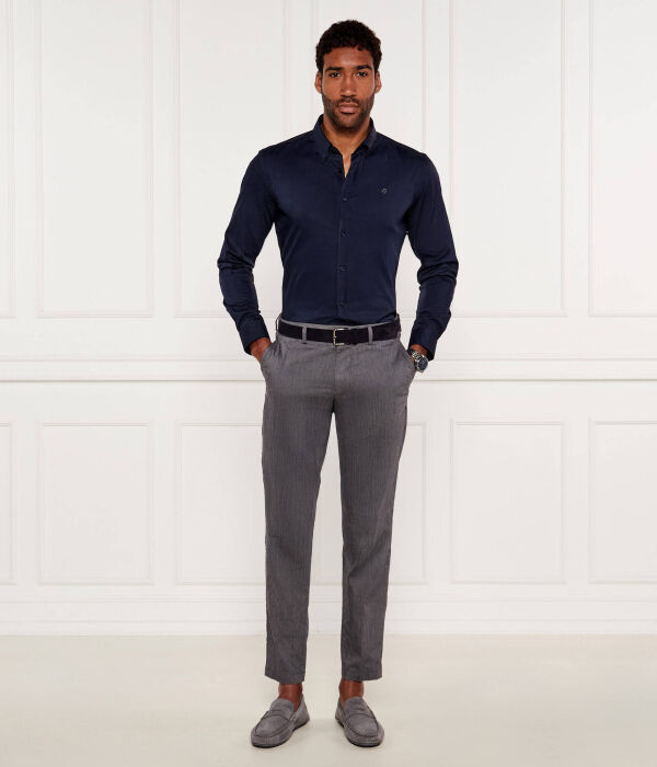 Штаны p-kaiton1 Slim fit Boss, серый — фото 2