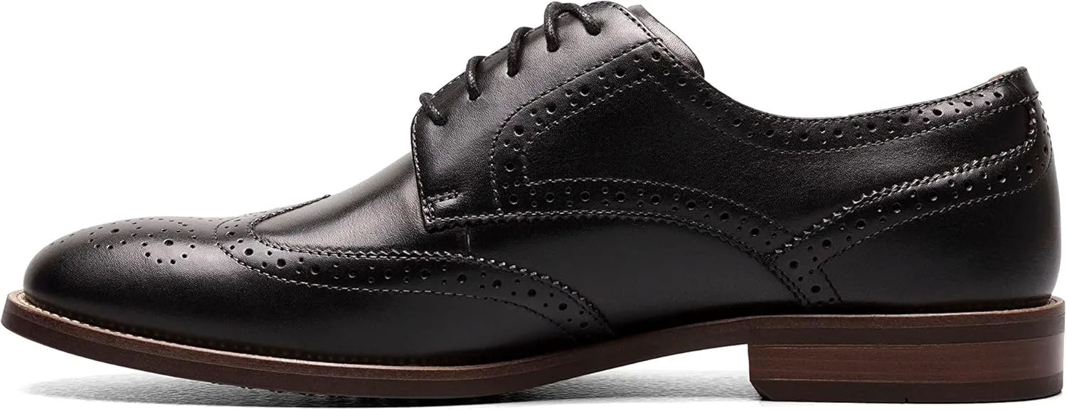 Мужские оксфорды Florsheim Rubano с крыльевыми носками, черный — фото 2