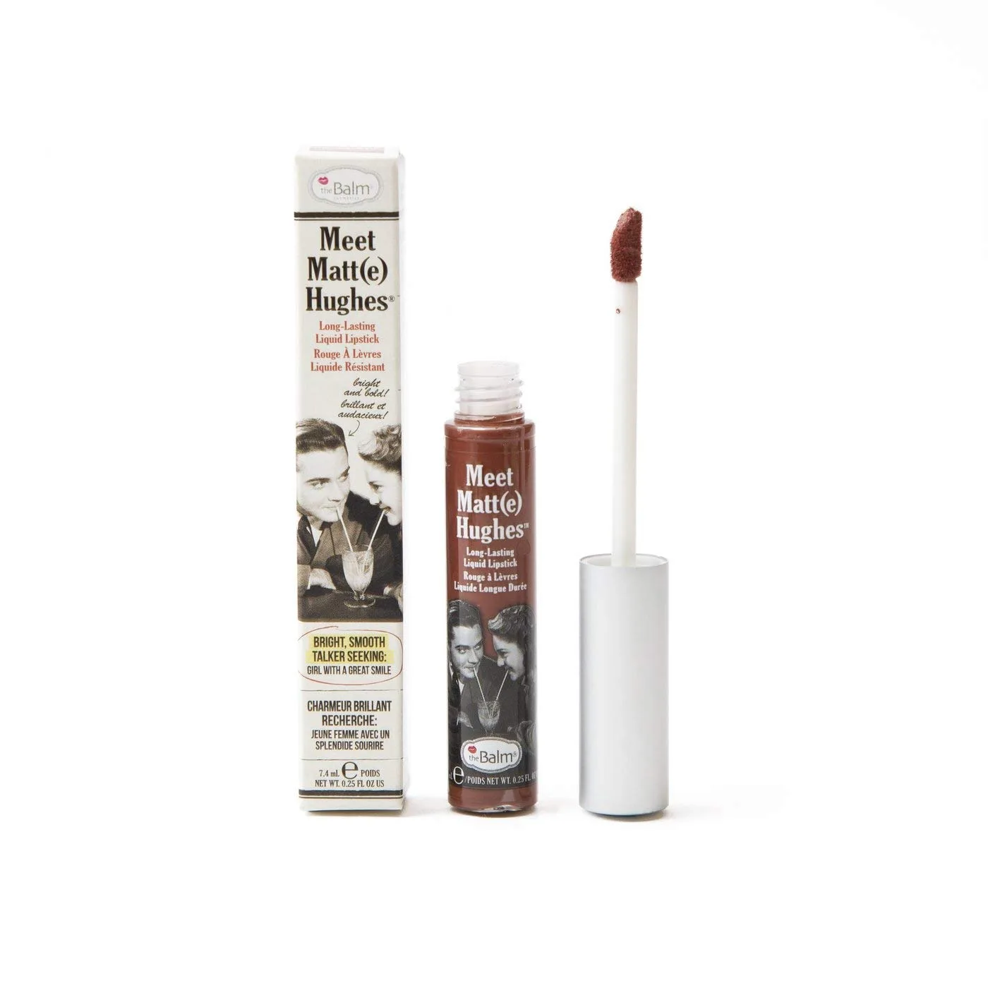 Жидкая матовая помада theBalm Meet Matt(e) Hughes, Trustworthy