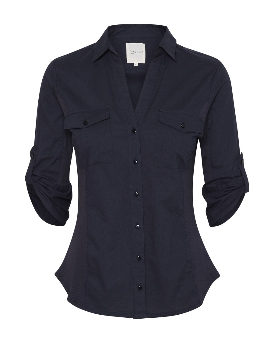 

Блуза Part Two CortniaPW, темно-синий