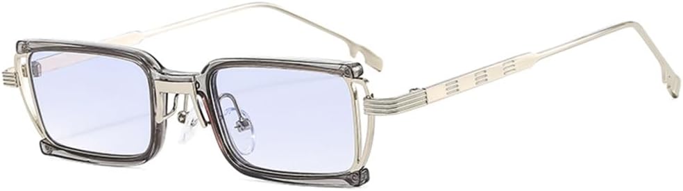 

Солнцезащитные очки прямоугольной формы для женщин и мужчин, тонкого типа, с поликарбонатными линзами, оправой из сплава и металла, защитой от УФ-излучения UV400 LANGSER, C7