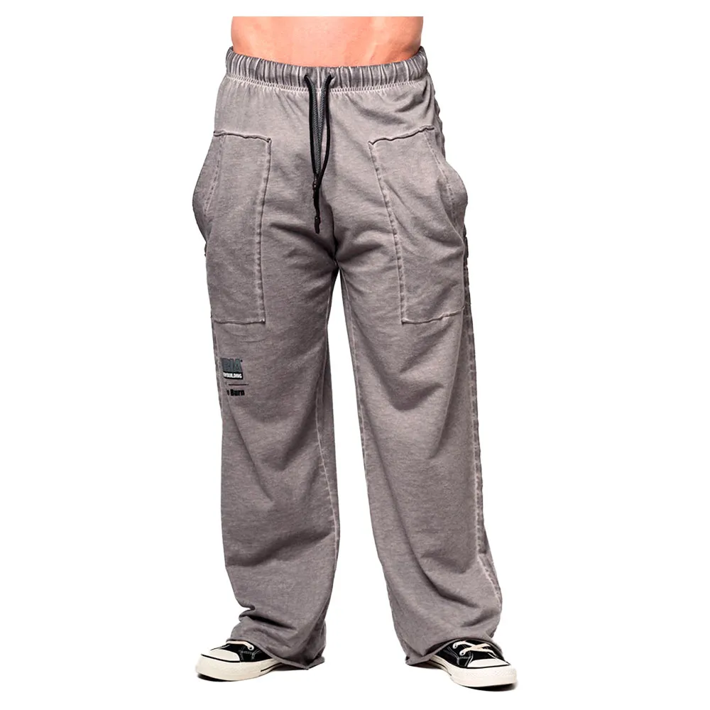 

Спортивные брюки Nebbia Washed-off gym no shortcuts 372, серый