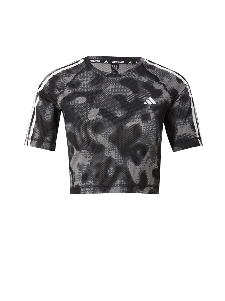 

Спортивная футболка ADIDAS PERFORMANCE Performance Own the Run, серый/черный