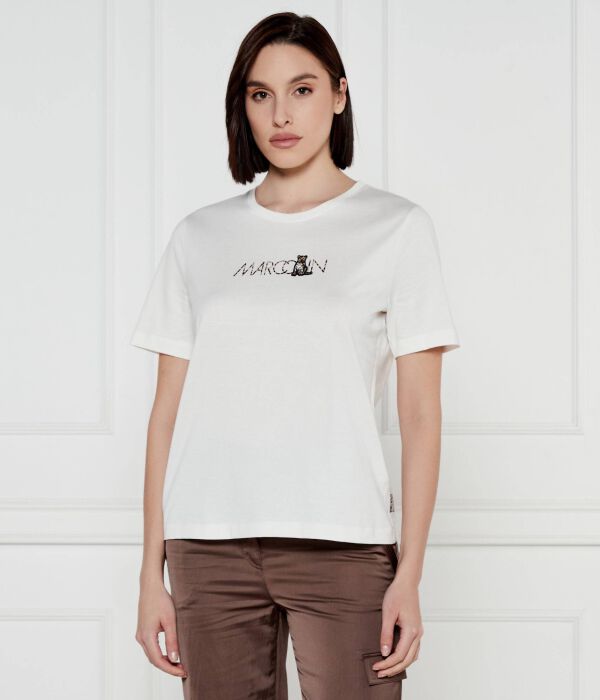 

Футболка Marc Cain Straight Fit, экрю