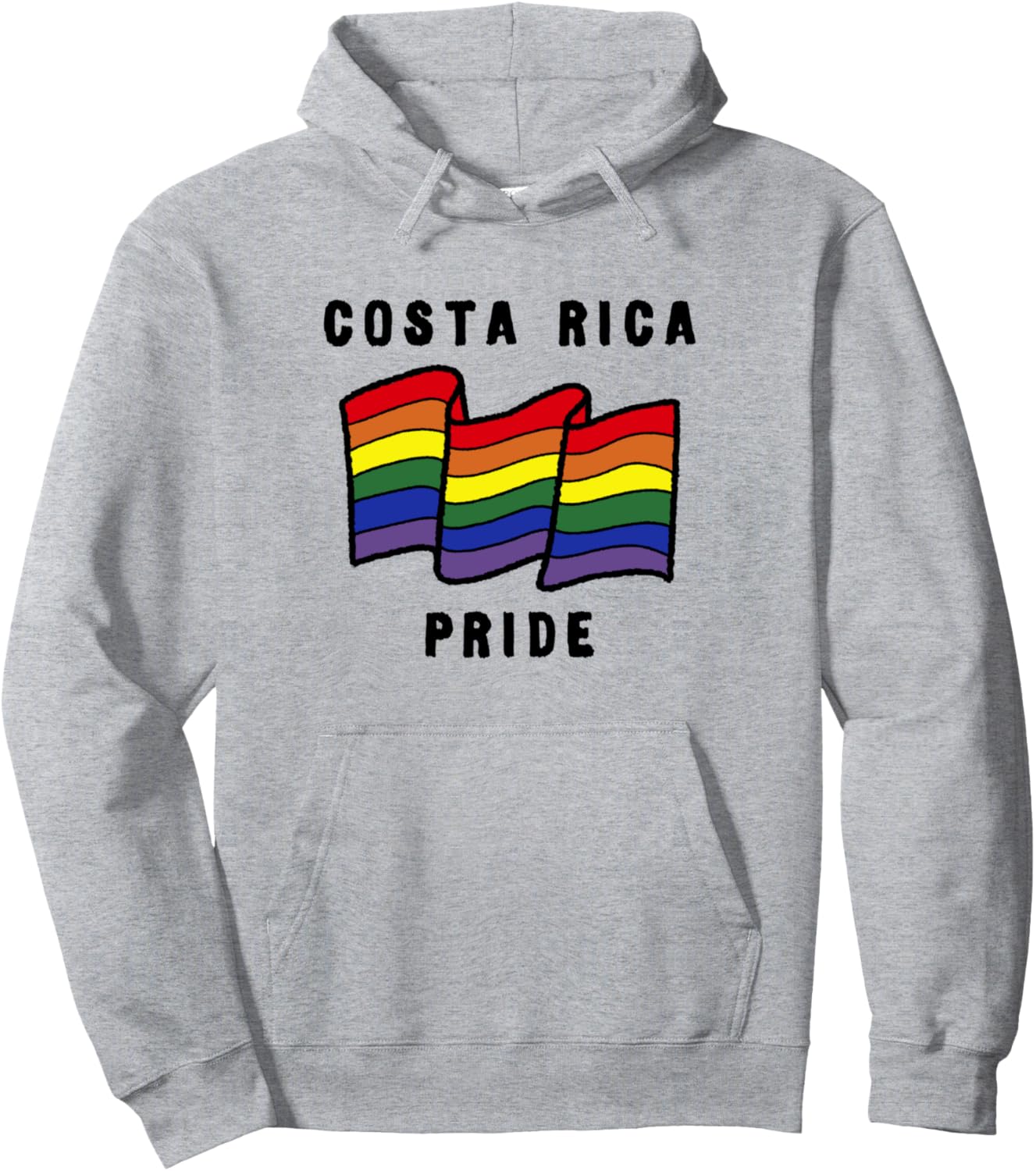 

Худи с радужным флагом Коста-Рики, серая Trendy Holiday Apparel, Серый, Худи с радужным флагом Коста-Рики, серая Trendy Holiday Apparel