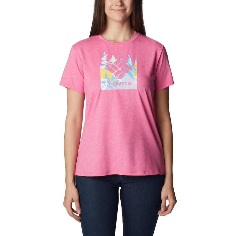 

Спортивная футболка Columbia, цвет magentapink