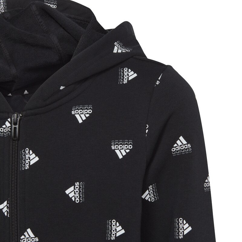 Kapuzensweat g bluv fz hd Adidas, черный — фото 3