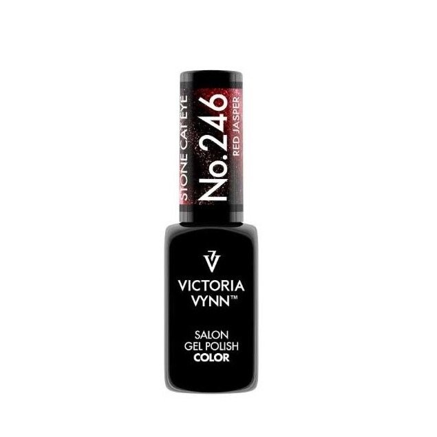 

Гибридный лак для ногтей Victoria Vynn 246 Cat Eye Red Jasper, 8 мл