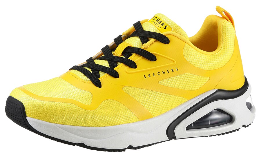 

Кроссовки SKECHERS Tres-Air Uno - Revolution -Airy, цвет Curry/Lemon yellow