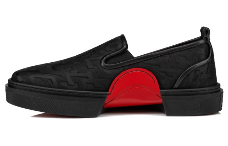 Christian Louboutin CL LUBOTING Лоферы мужские Black — фото 3