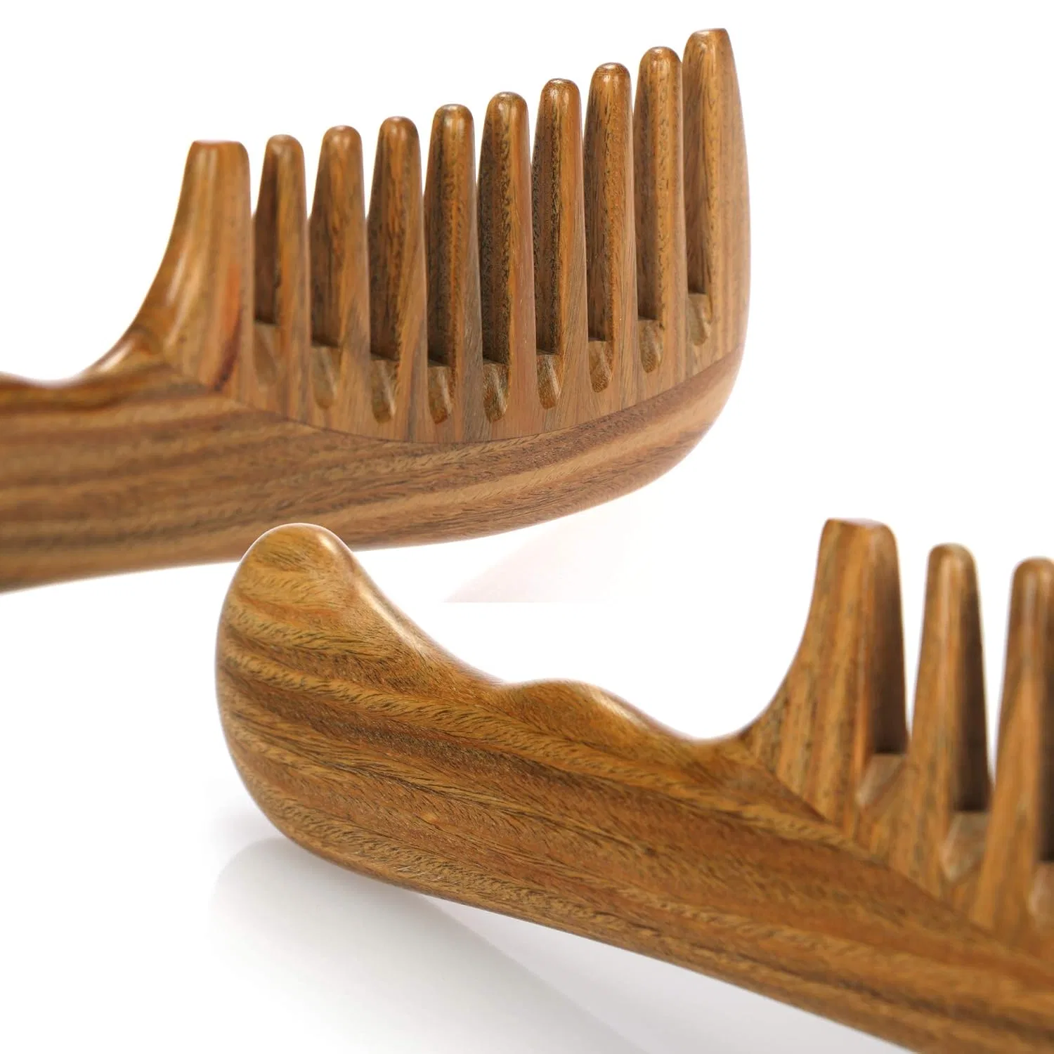 Премиум-расческа из сандалового дерева «COM-FOUR» Com-Four, 1-Piece Comb — фото 3